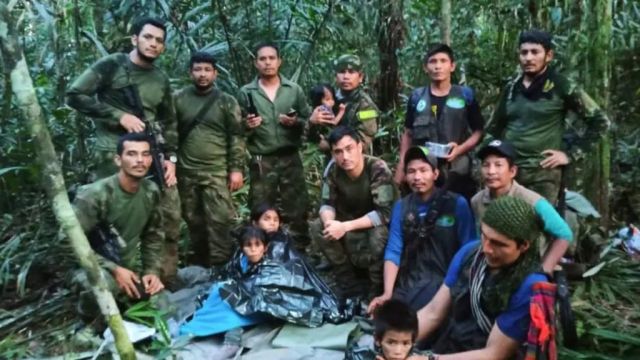Four Indigenous Children Found Alive After 40 Days Lost In Jungle In Colombia
