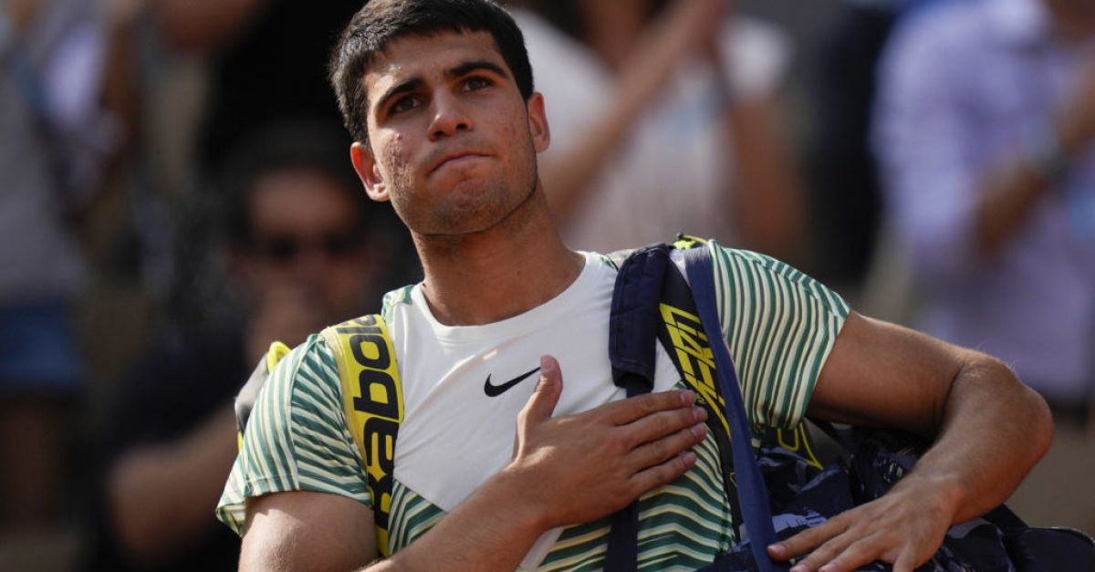 French Open day 13: Djokovic reaches final as Alcaraz struggles with cramp