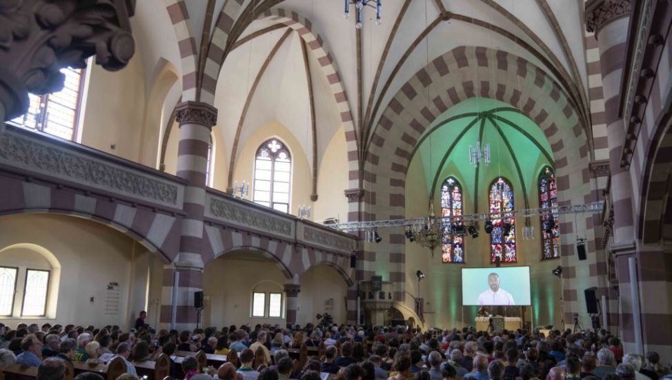 Hundreds Attend Ai Church Service In Germany