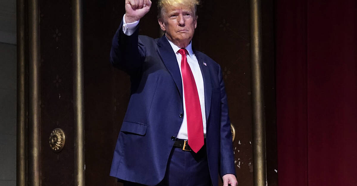 Trump tells Republicans federal indictment is ‘ridiculous’ and ‘baseless’