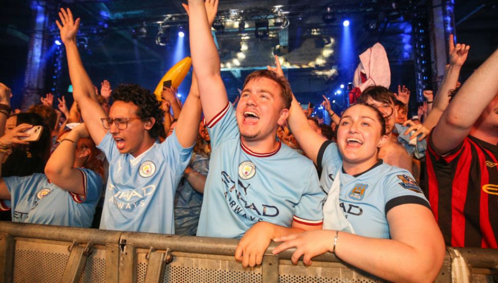 Manchester Rain To ‘Taste Like Champagne’ As City Celebrate Champions League Win