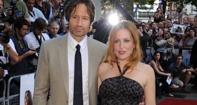 Gillian Anderson Congratulates X-Files Co-Star David Duchovny On New Film