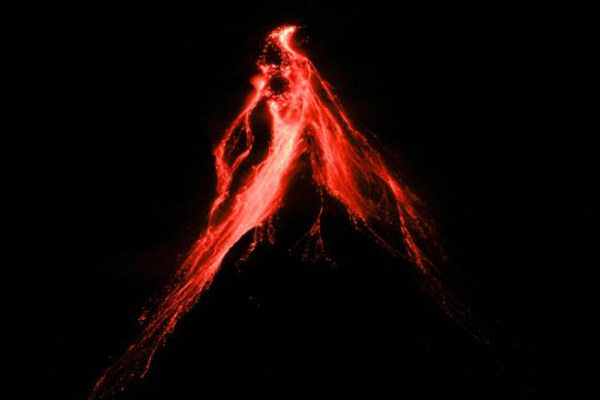 Thousands On Alert As Lava Spews Down Philippines’ Mayon Volcano