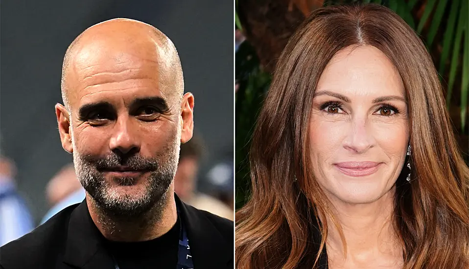 Pretty Woman Makes Pep Guardiola’s Day As Julia Roberts Hails Man City Champions