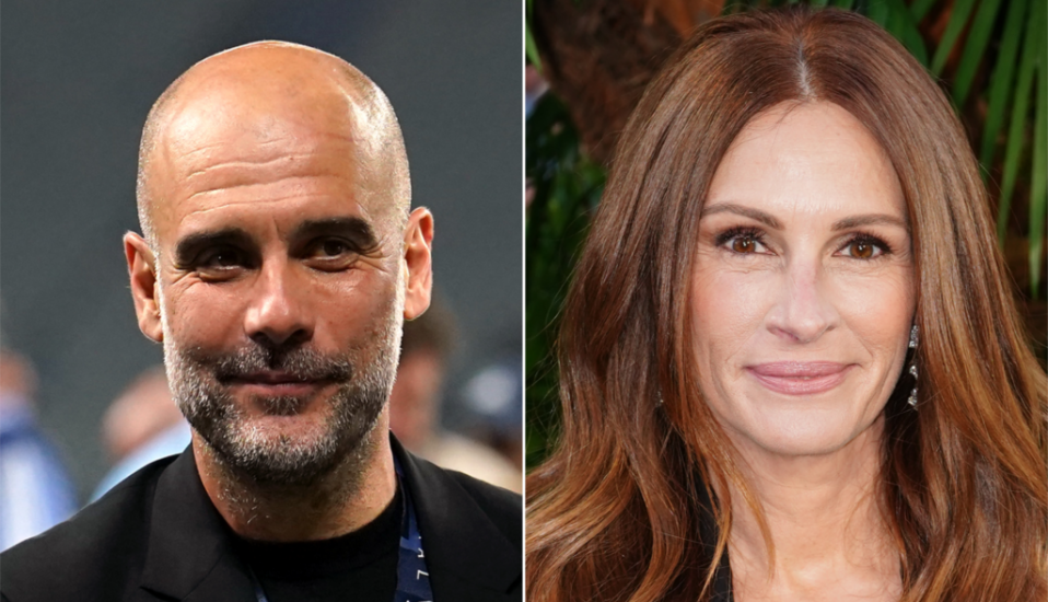 Pretty Woman Makes Pep Guardiola’s Day As Julia Roberts Hails Man City Champions