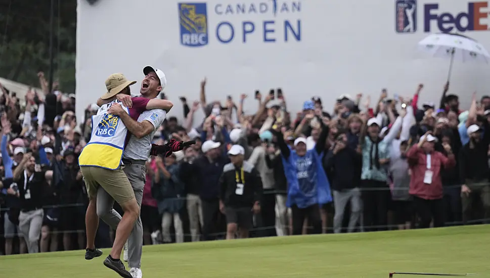 Canadian Nick Taylor Wins Canadian Open Playoff With Longest Putt Of Pga Career