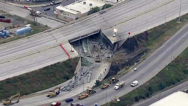 Probe Into Collapse Of Us East Coast’s Main North-South Road After Tanker Fire