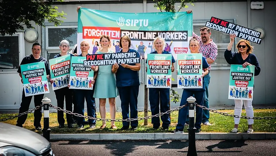 ‘Forgotten’ Frontline Workers Demand Pandemic Recognition Payment