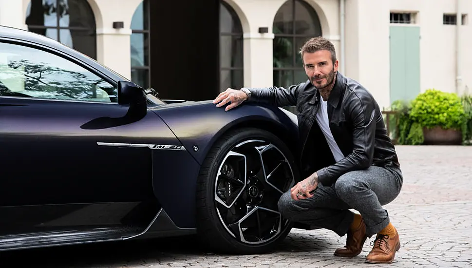 David Beckham Designs New Car Collection With Maserati