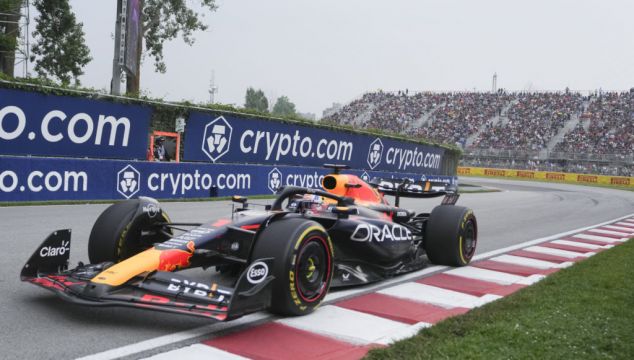 Max Verstappen Fastest As Carlos Sainz Crashes Out Of Rain-Hit Canadian Practice