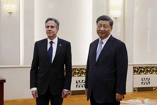 Top Us Diplomat In Meeting With Chinese President