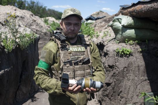 Ukraine Downs Two Dozen Russian Drones In Overnight Bombardment