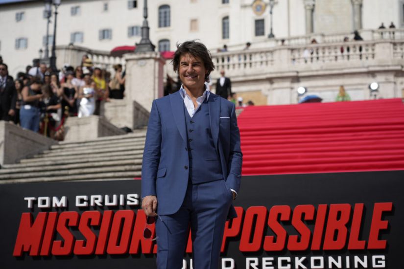 Tom Cruise Thanks Italy At World Premiere Of Seventh Mission: Impossible Film
