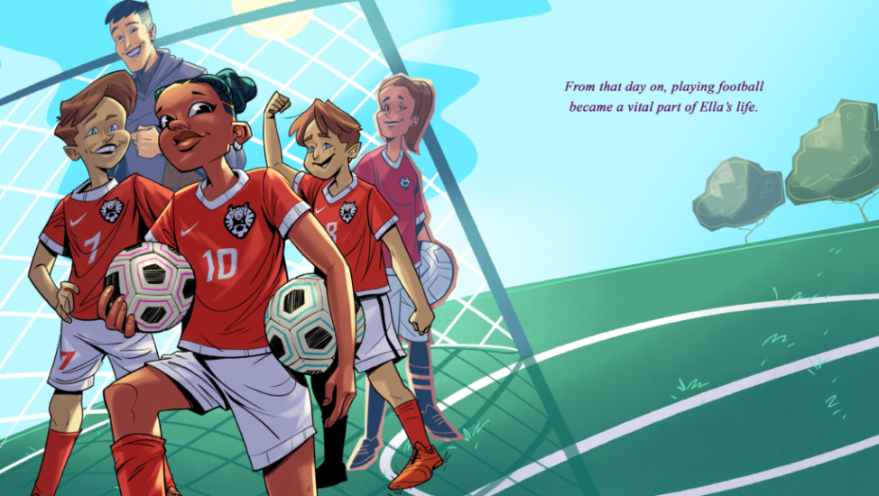 Alex Scott Narrates Disney Short Film Encouraging Girls To Try Football