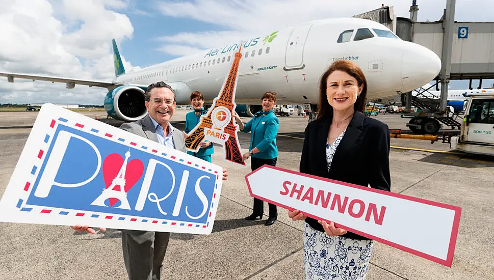 Aer Lingus Announces New Route From Shannon To Paris