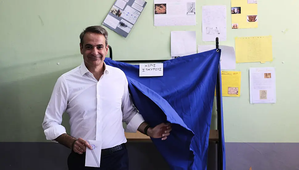 Official Projections In Greek Election Show Landslide Win For New Democracy Party