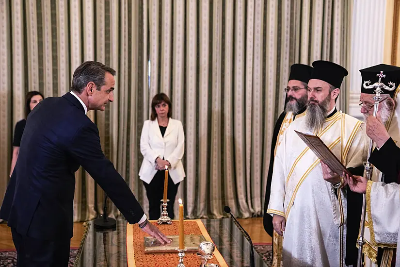 Conservative Kyriakos Mitsotakis Sworn In As Greece’s Prime Minister