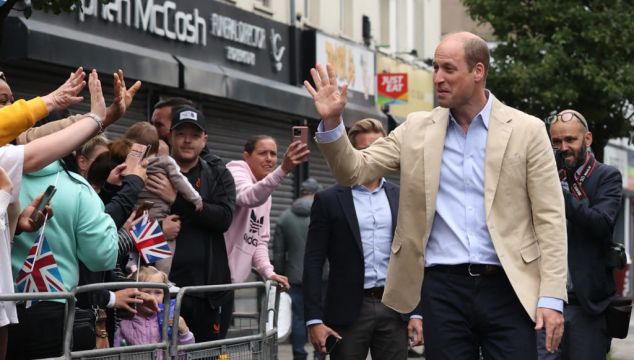 Prince William Visits Belfast In Campaign Launch To Tackle Homelessness