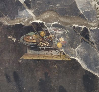 That’s Not Pizza, Say Experts About Fresco Similar To Famous Dish At Pompeii Dig