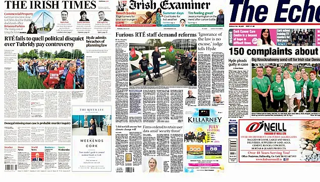 What The Papers Say: Wednesday's Front Pages