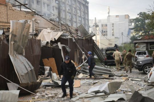Three Children Among 10 Killed As Missile Hits Pizza Restaurant In Ukraine