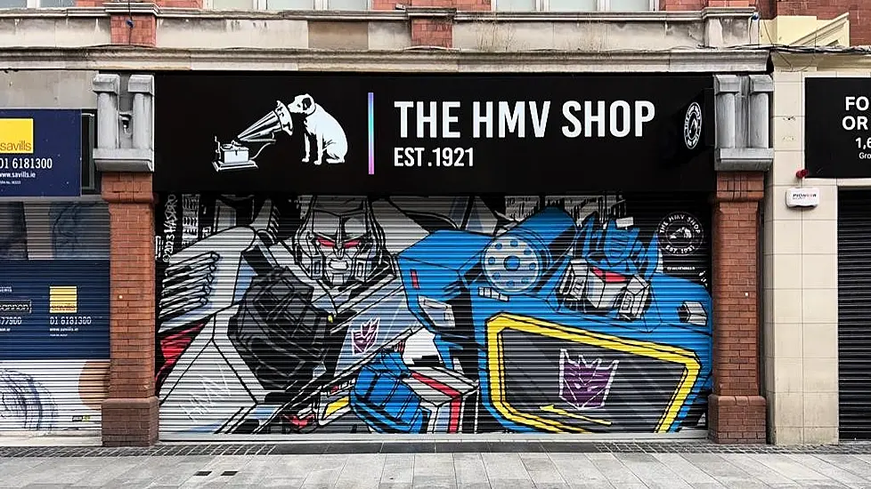 Hmv Opens First Store In Dublin In A Decade