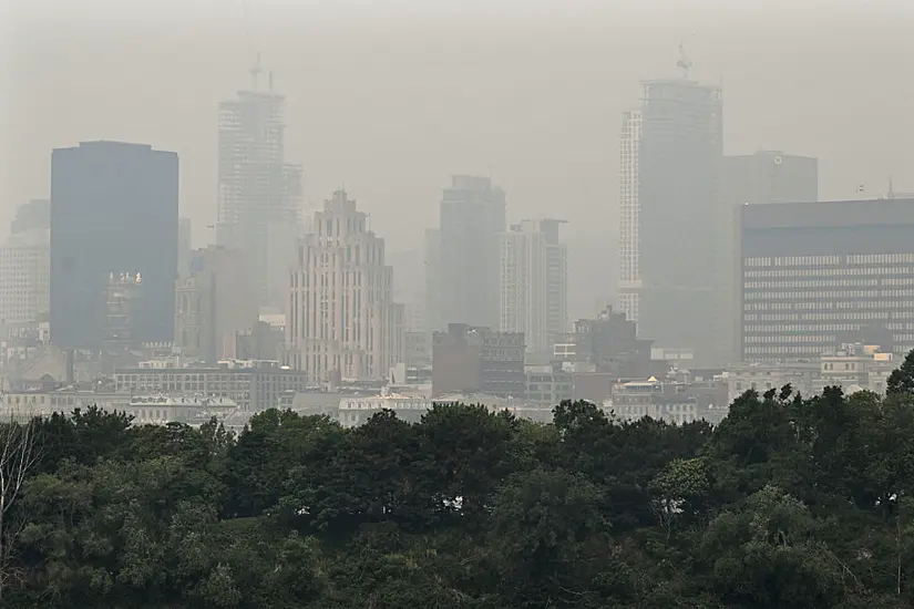 Rain Fails To Quell Canadian Wildfires With More Haze Predicted