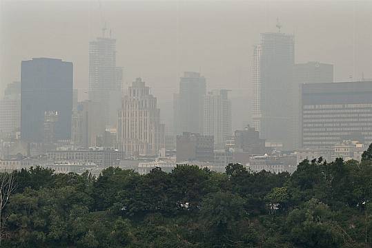 Rain Fails To Quell Canadian Wildfires With More Haze Predicted