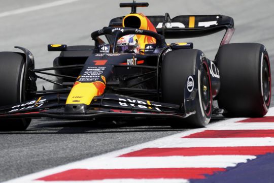 Max Verstappen Fastest In Austrian Gp Practice