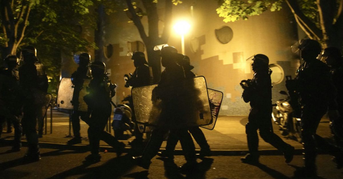 More than 1,300 arrested overnight as rioters clash with police around France