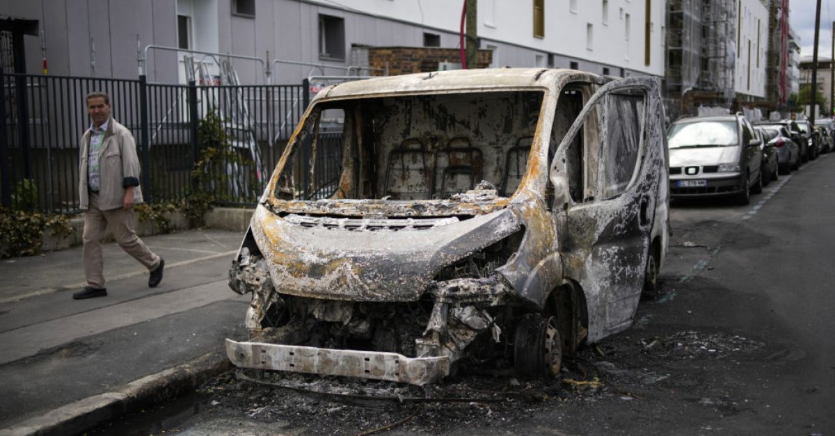 Macron scraps German trip amid rioting as teenager killed by police is buried