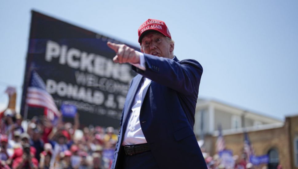 Donald Trump Draws Thousands To Small South Carolina City For Campaign Rally