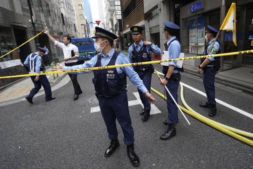 Four Injured After Building Explosion In Tokyo
