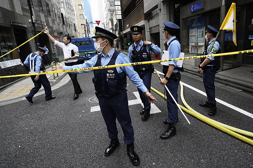 Four Injured After Building Explosion In Tokyo