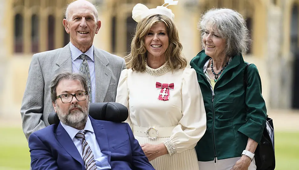 Kate Garraway Reflects On ‘Extraordinary Day’ Collecting Mbe With Husband