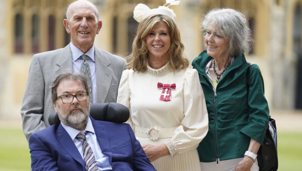Kate Garraway Reflects On ‘Extraordinary Day’ Collecting Mbe With Husband