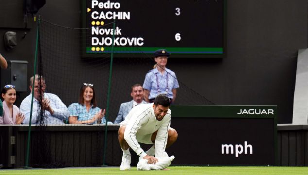 Novak Djokovic Eases To Opening Wimbledon Win After Farcical Delay