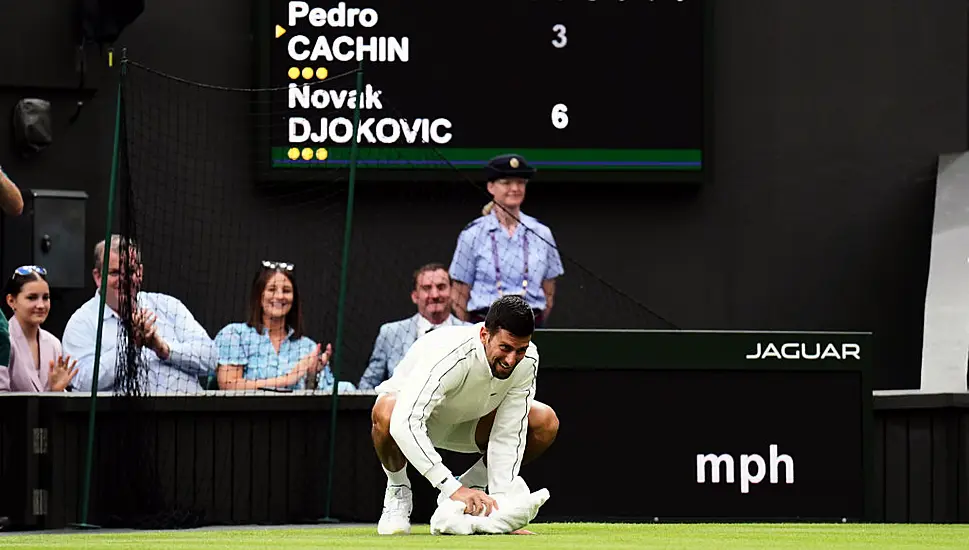 Novak Djokovic Eases To Opening Wimbledon Win After Farcical Delay