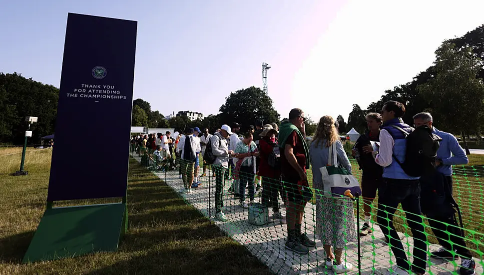 Increased Security Checks Reason For Slow Queue, Wimbledon Organisers Say