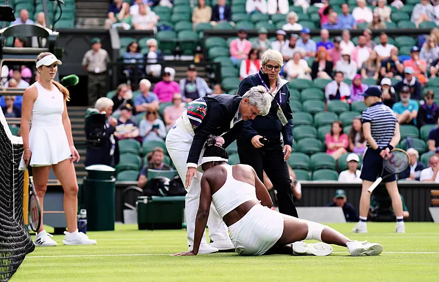 I Got Killed By The Grass – Venus Williams Suffers Nasty Fall In Wimbledon Loss