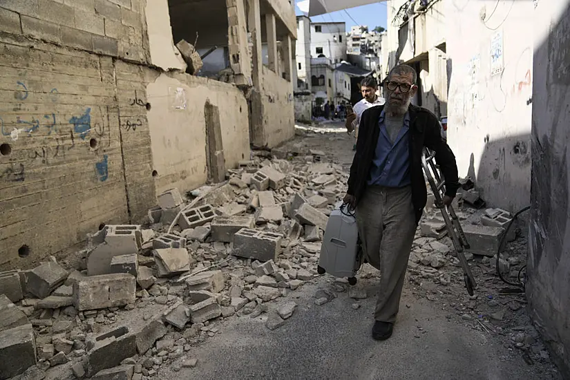 Palestinians Return To Wreckage After Israel Ends West Bank Camp Raid