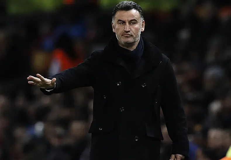 Paris St Germain Sack Christophe Galtier