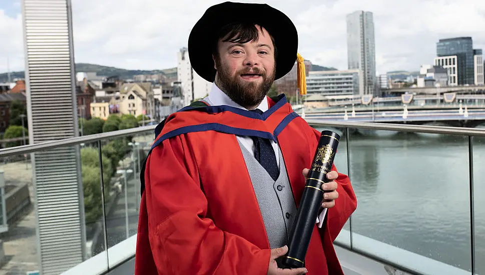 Oscar Winner James Martin Receives Honorary Doctorate From Ulster University