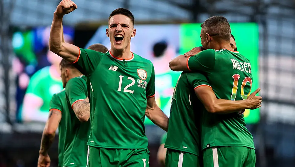 Rté Use Footage Of Declan Rice Playing For Ireland On Six One News