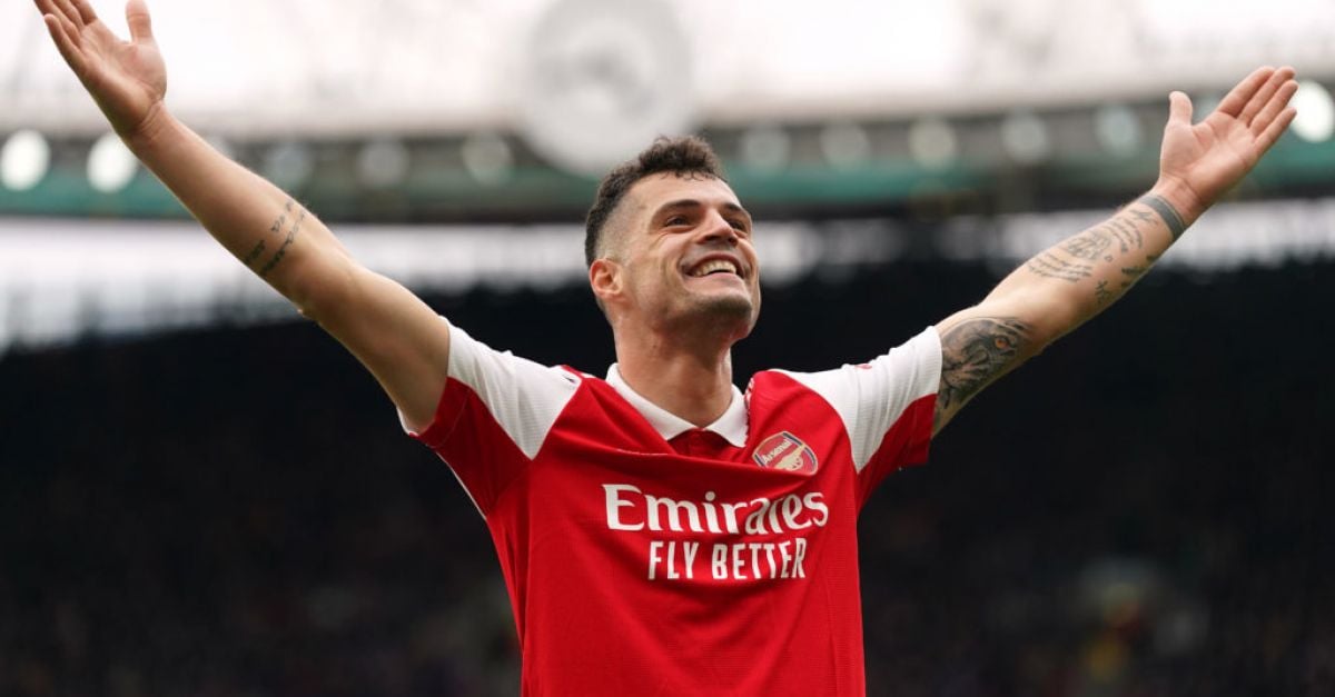 Granit Xhaka departs Arsenal on busy day at the Emirates