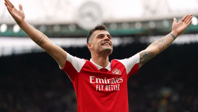 Granit Xhaka Departs Arsenal On Busy Day At The Emirates
