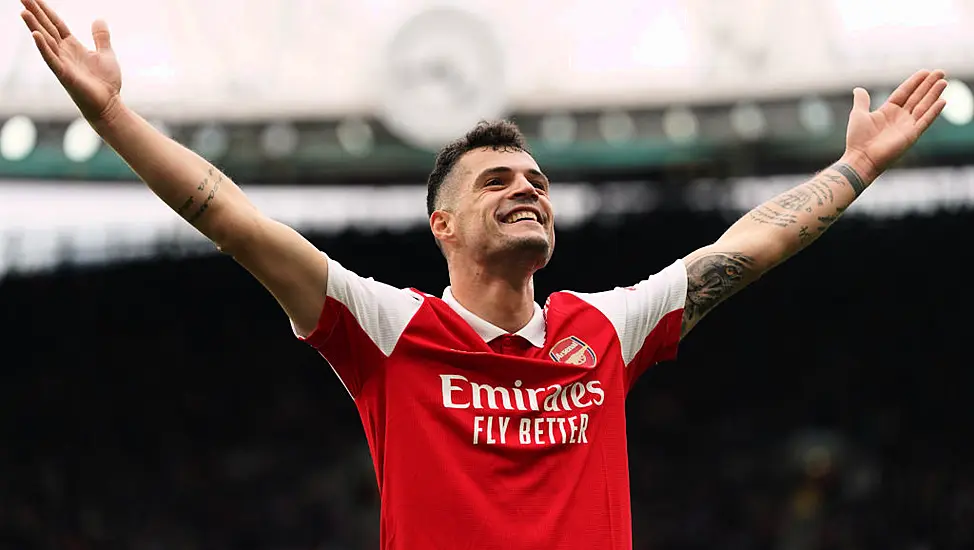 Granit Xhaka Departs Arsenal On Busy Day At The Emirates