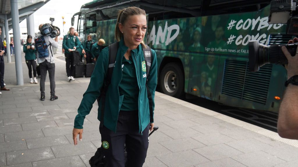 Republic of Ireland captain Kate McCabe 'feeling good' after ankle injury scare