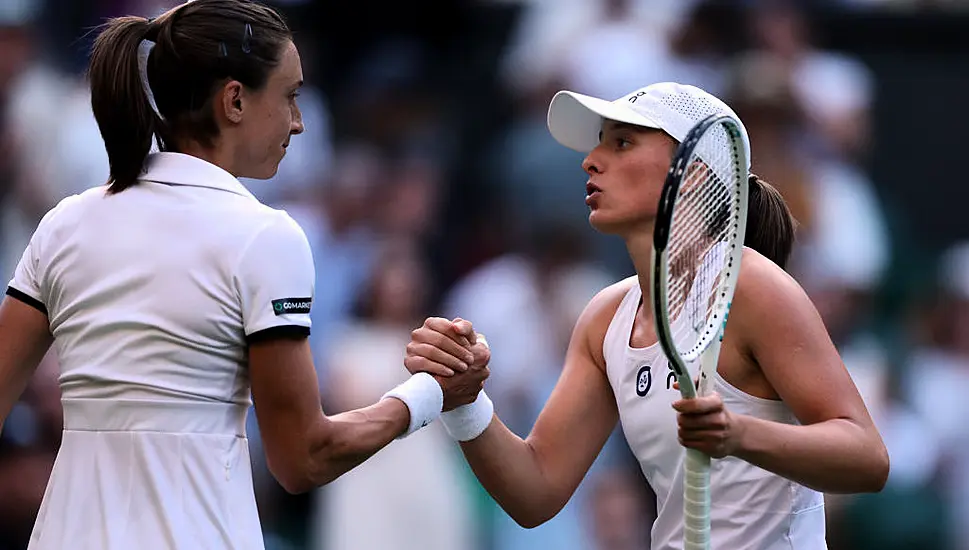 Iga Swiatek Matches Her Best Wimbledon Showing With Win Over Petra Martic