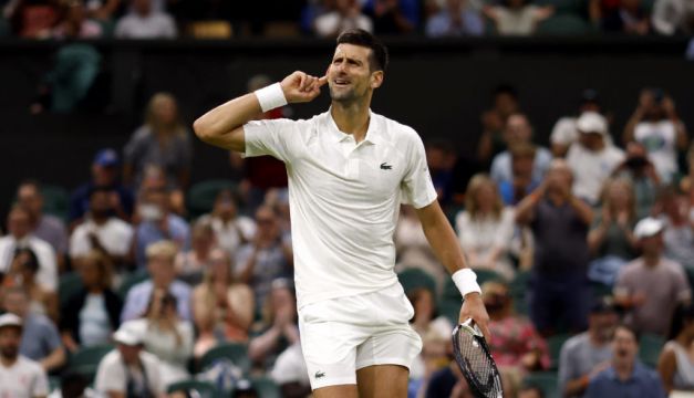 Novak Djokovic Wraps Up Win Over Stan Wawrinka With Wimbledon Curfew Looming